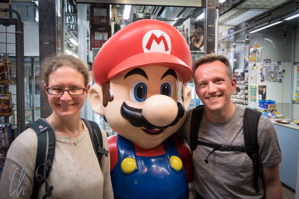 Gruppenbild mit Super Mario