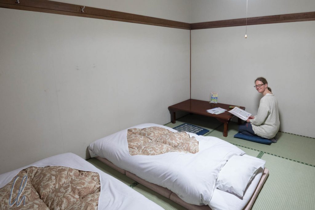 Hotelzimmer auf Japanisch in Hakone