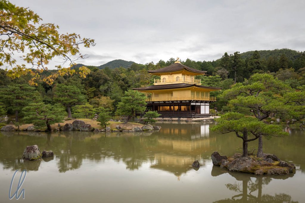 Der Goldene Pavillon im Kinkaku-ji