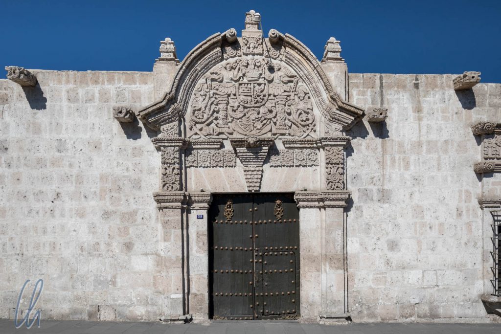 Arequipa in bestem weißen Sillar: Casa de Moral, heute beherbergt es ein Museum.