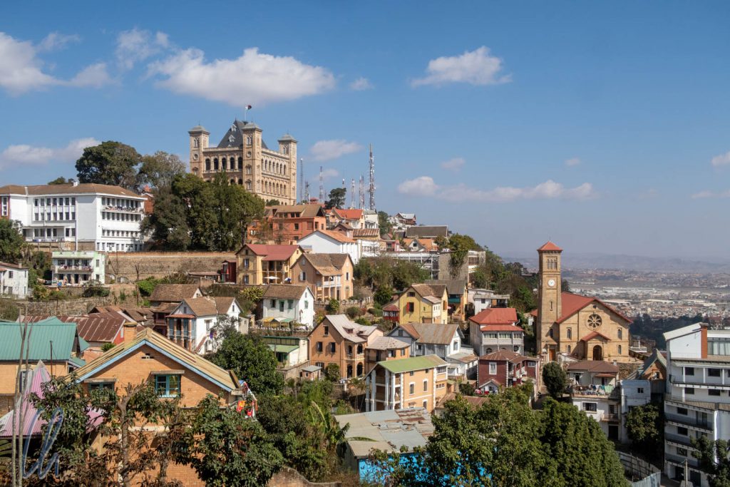 Der Rova thront auf dem höchsten Punkt von Antananarivo