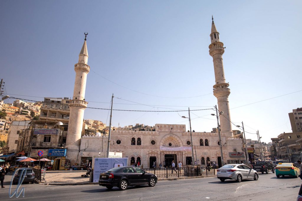Die al-Husseini-Moschee im Zentrum von Amman