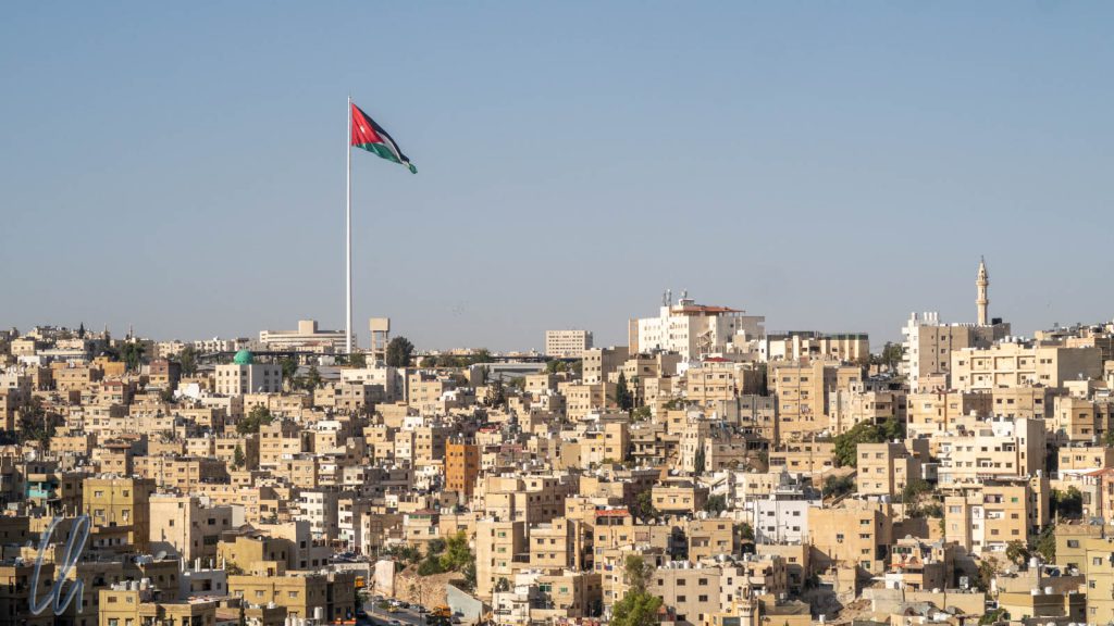 Blick über Amman vom Zitadellenhügel aus