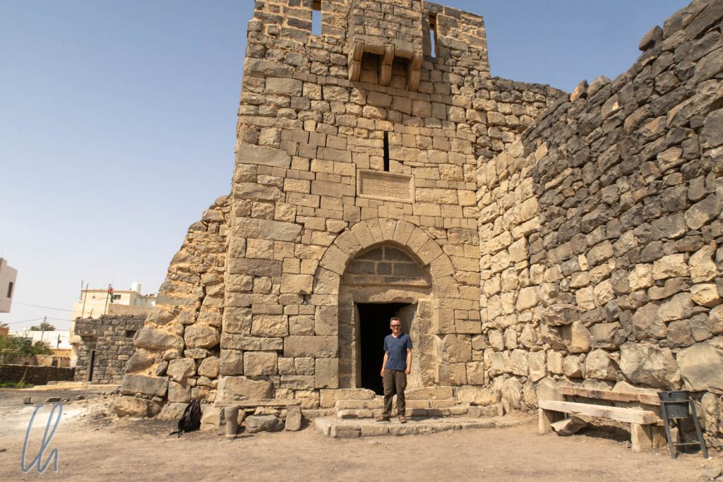 Der Eingang der Festung von Azraq
