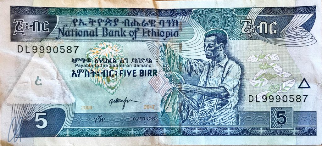 5 äthiopische Birr (0,14 Euro): Die äthiopische Kaffee-Ernte