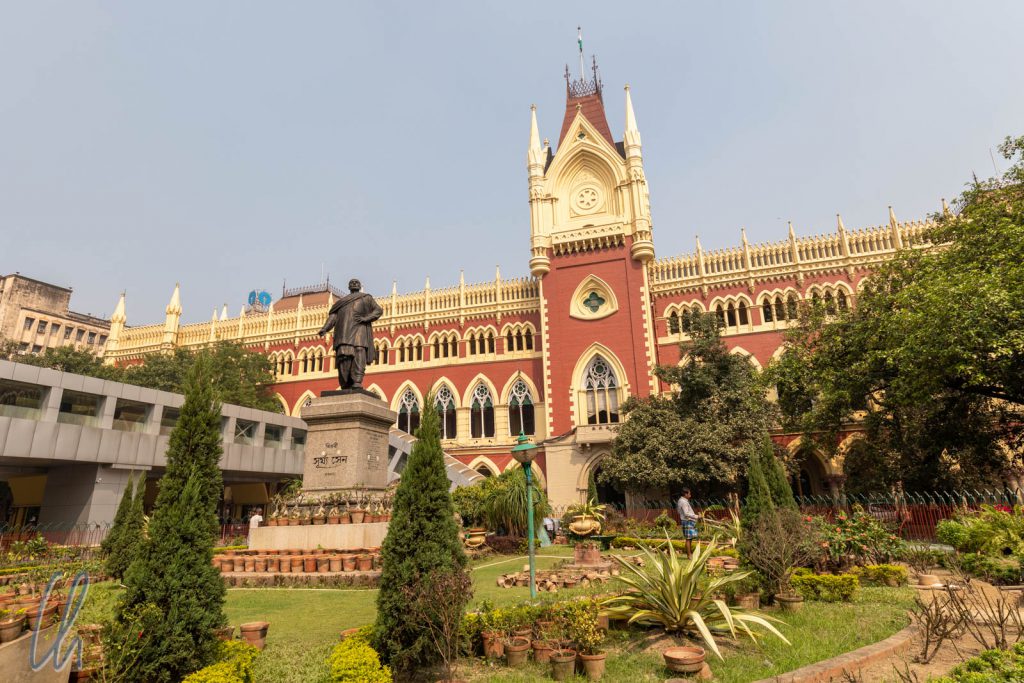 Das High Court-Gebäude wurde einst für die Stadt Calcutta gebaut, jetzt steht es in Kolkata.