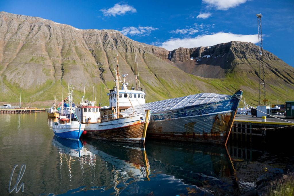 Im Hafen von Ísafjörður