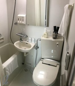 Kompakt-Badezimmer