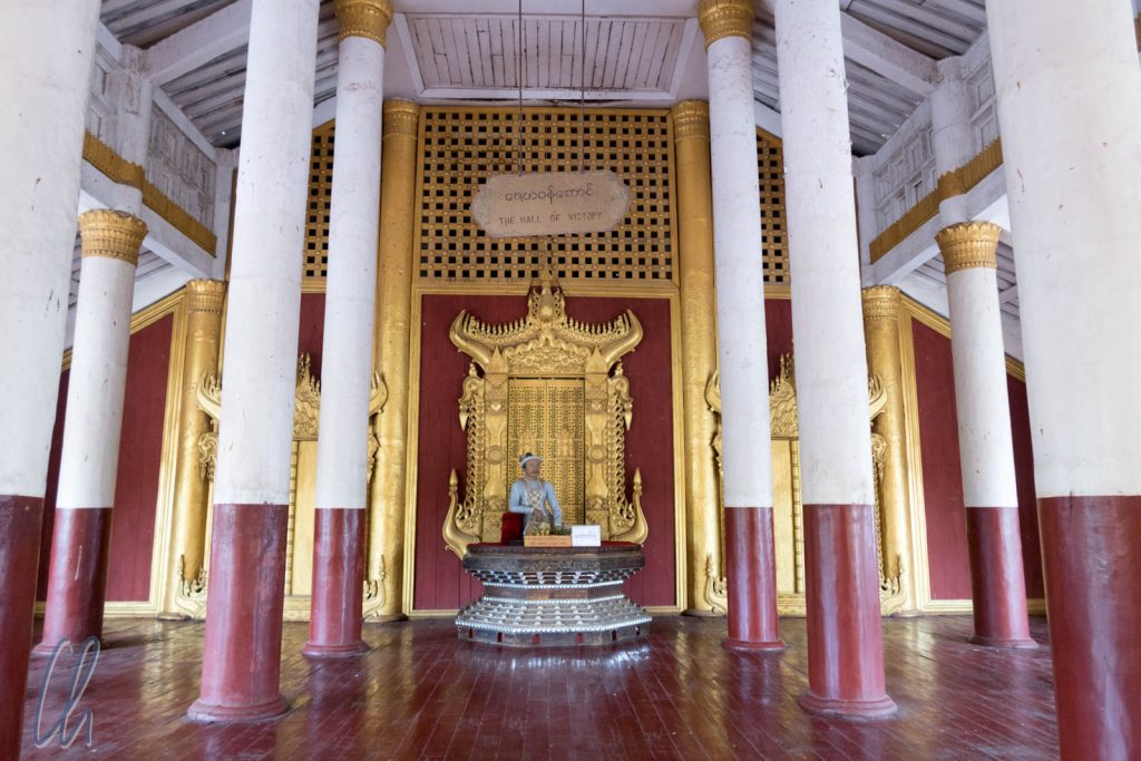 Im königlichen Palast in Mandalay