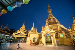 Die Sule Pagode in Yangon