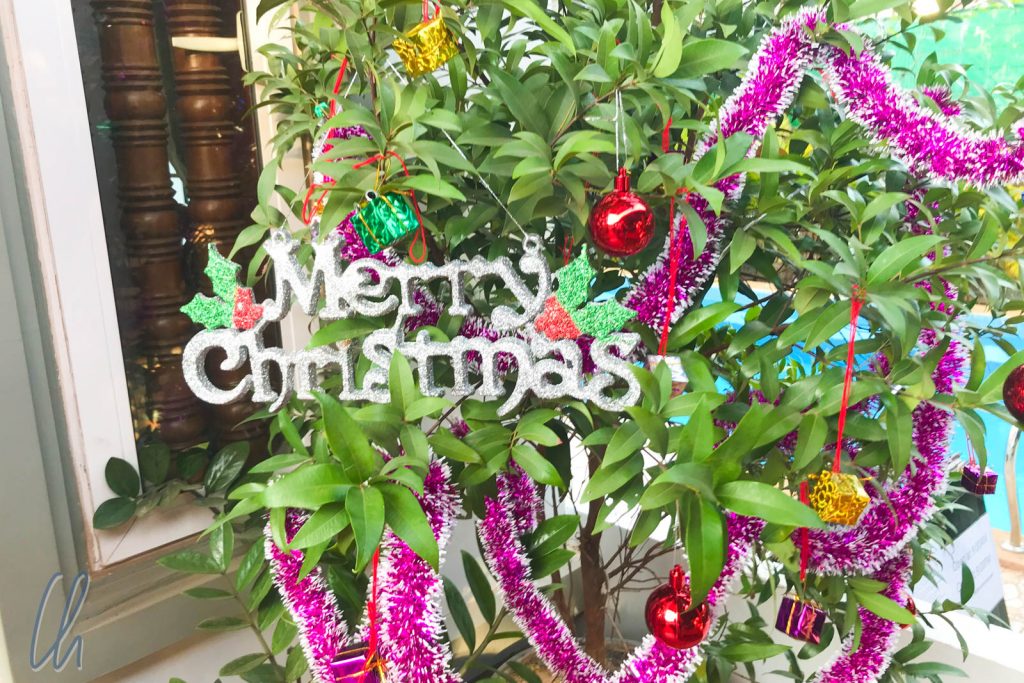 Unser Hotel in Siem Reap wünscht Frohe Weihnachten
