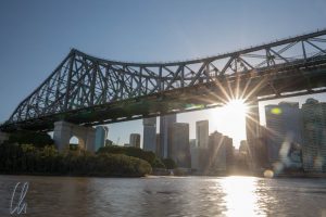 Durchfahrt durch die Story Bridge