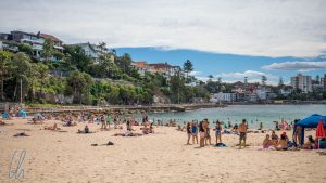Angekommen am Manly Beach
