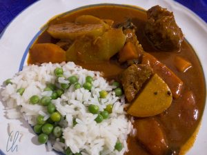 Mole amarillo. Gelbe Mole mit Rindfleisch