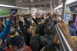 Rush Hour in der Metro