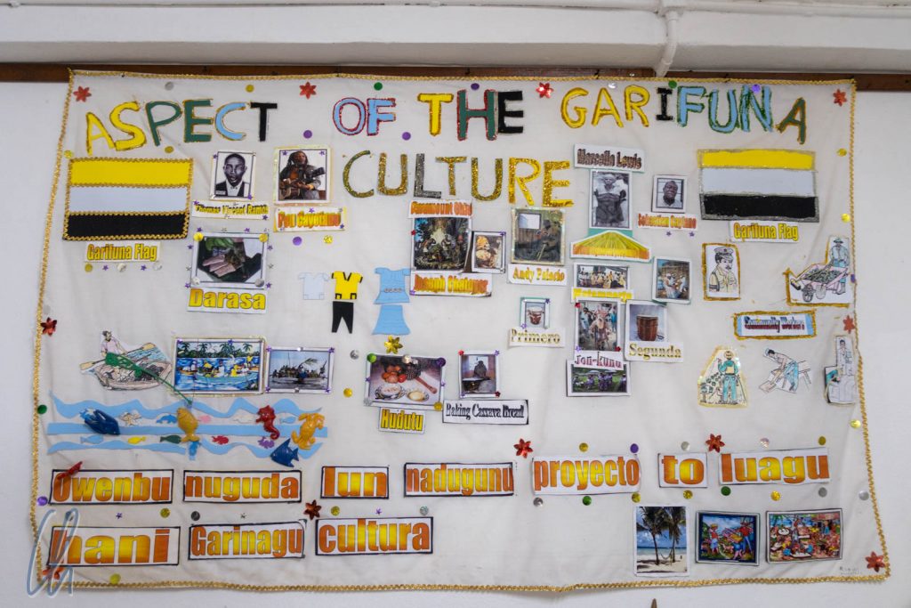 Wichtige Aspekte der Garifuna Kultur, präsentiert in familiärer Atmosphäre
