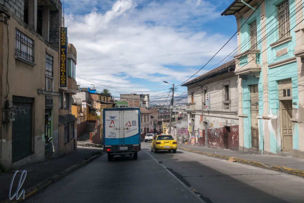 Quito ist nicht überall auf Hochglanz poliert
