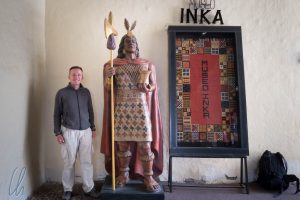 Großer Inka, kleiner Europäer
