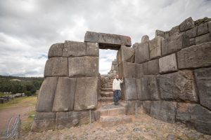 In Sacsayhuamán waren die Steine am größten.